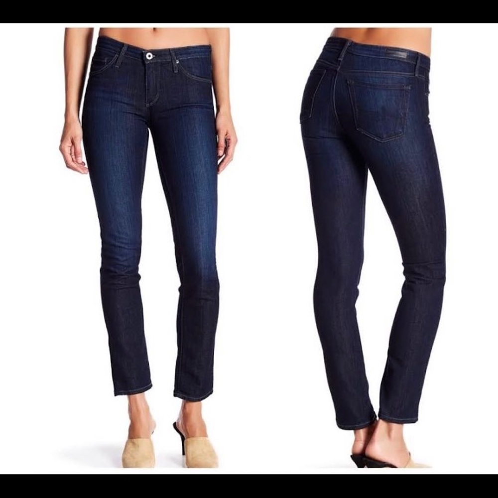 Adriano Goldschmied Stilt Cigarette leg jeans dark wash size 30
